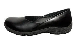 EMPORIO ARMANI Vintage 90s/00s Leather Sporty Ballet Flats thumbnail 1