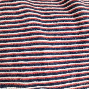 Madewell Long Sleeve Bodysuit Top Crewneck Striped Red Navy White Size M thumbnail 11