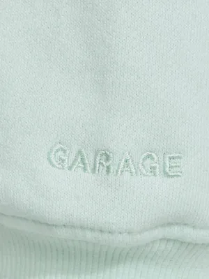 NWOT Garage Ultra Fleece oversized hoodie with pockets size s/m in Julip Green thumbnail 4