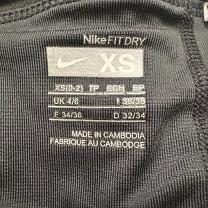 Nike Womens size XS Fit Dry Black Skort Tennis Pickleball Athletic 348349 thumbnail 5