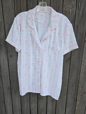Cecil And Lou Pajama Set - Soft Cotton Sleep Tee & Shorts Print Texas thumbnail 5