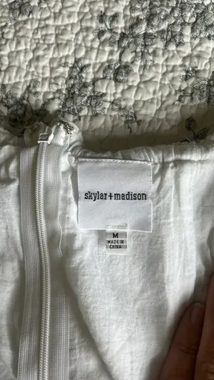 Skylar + Madison Dress White thumbnail 2