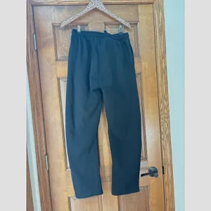 MIAOU Zev Fleece Sweatpants in Black Size Small thumbnail 6