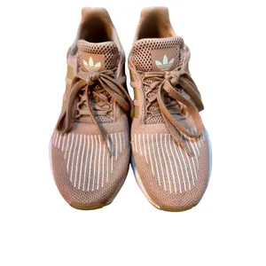Adidas Swift Run Women's Shoes Peach White Knit Lace Up Sneaker‎ Size 8 thumbnail 2