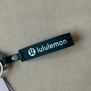 Lululemon silicone keychain - Warp Teal/Ideal Mint thumbnail 2
