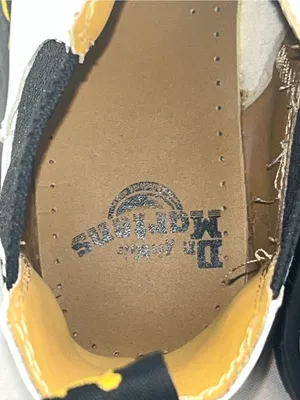 Dr. Martens 2976 YS White Smooth Leather Chelsea Boots Size US Men 8 Women 9⁠ thumbnail 11