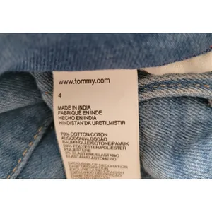 Tommy Jeans Light Wash Denim Straight Leg Jeans Women’s Size 4 Faded Casual thumbnail 10