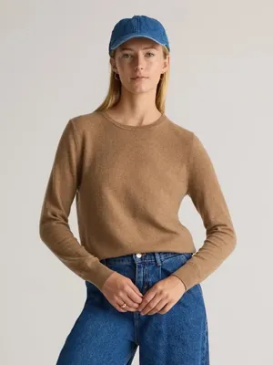 Quince Mongolian Cashmere Crewneck Sweater thumbnail 1