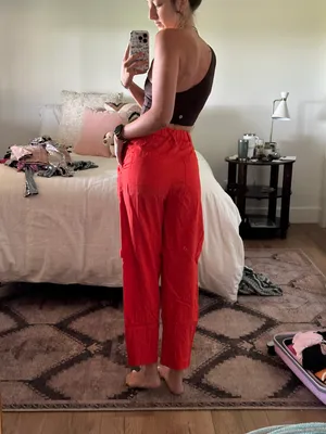 Urban Outfitters Orange Baggy Pants thumbnail 2