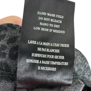 Blank NYC Black Gray Leopard Cheetah Mid Rise Cropped Knit‎ Dressy Leggings 31 thumbnail 7