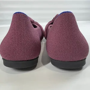 Rothy's The Point Knot Flats‎ In Love Purple Knit Shoes Size W9 EU 39 Classic thumbnail 6