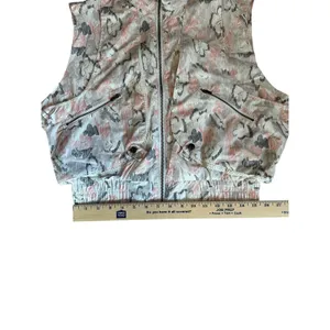 Free People FP Movement Off The‎ Grid Printed Vest in floral ivor Size small thumbnail 11