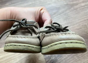 Sperry Topsider Woman’s Angelfish Metallic Boat Shoes 5.5 thumbnail 4