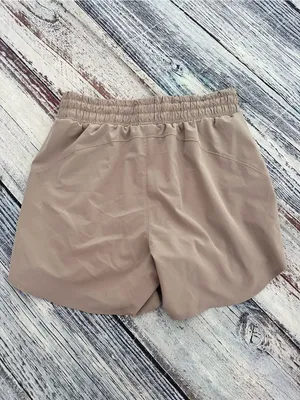 Under Armour 5" Flex Woven Pocket High Rise Short Sahara Tan thumbnail 4
