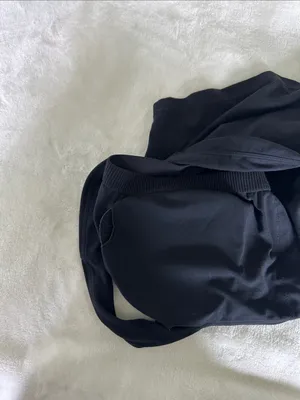 CRZ yoga Black Square-Neck Crop Tank Top thumbnail 6