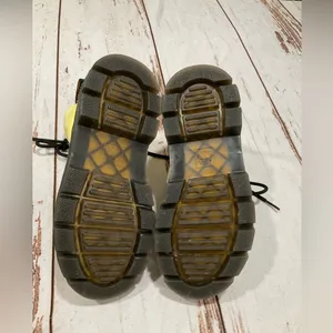Dr. Martens Combs W‎ Yellow Nylon And Rubber Boots thumbnail 8