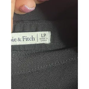 Abercrombie & Fitch Black Skirt‎ Womens Size LP A-Line Side Zip Cottage Bin11 thumbnail 3