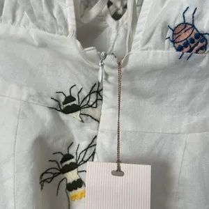 NWT Ciebon Selma Embroidered Plunge Neck Maxi Dress thumbnail 12