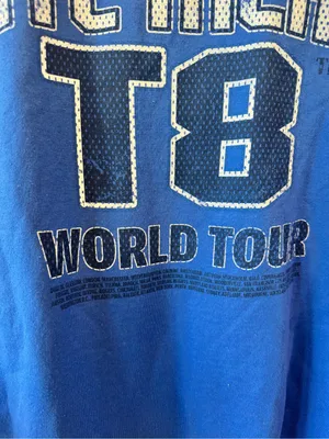 Tate McRae T8 Think Later Blue Tour Pullover Crewneck Sweatshirt Size XL thumbnail 4