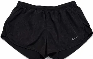 Nike Women’s Black‎ Athletic Running Shorts with Reflective Swoosh Size Small thumbnail 1