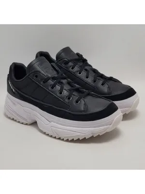 Adidas Originals Women's Kiellor Black White Low Top Platform SneakerSize 8.5 thumbnail 13