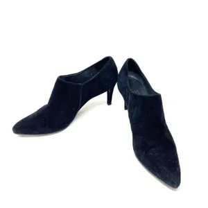 Stuart Weitzman Black‎ Suede Pointed Toe Stiletto Heel Ankle Bootie Size 7.5 thumbnail 5