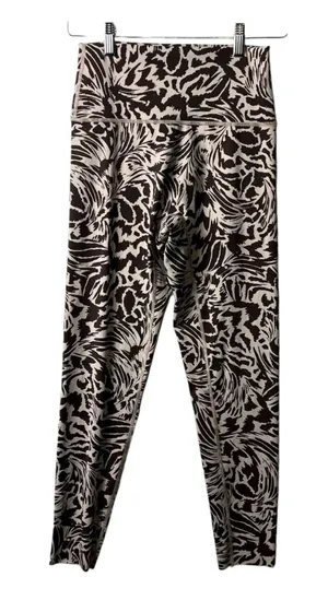 Offline by Aerie Goals High Rise 7/8 Leggings Brown Tan Animal‎ Print Womens M thumbnail 1