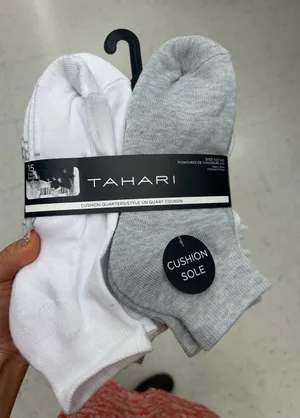 Tahari women’s Cushion Quarter Socks 15 packs thumbnail 1