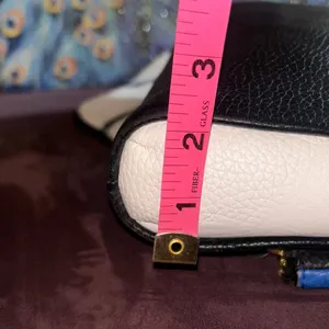 Vintage Kate Spade Colorblock Pebbled Leather Crossbody/Clutch Bag thumbnail 6