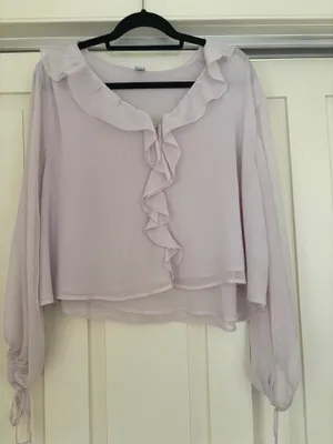 Old Navy Sheer Blouse thumbnail 1
