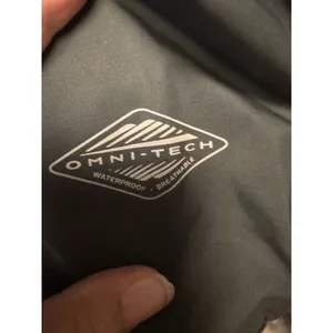 Men's Columbia Pouring Adventure ll Jacket SZ Small Green Black Hood Omni tech thumbnail 11