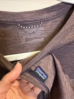 Patagonia Women’s Short Sleeve Crew Tee in Brown - Size XXS thumbnail 2
