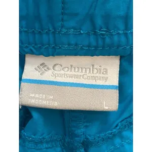 Columbia Blue Sandy River Hiking Utility Athletic Trail Shorts Size Large thumbnail 6
