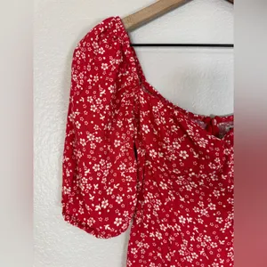 Reformation Kopa Mini Dress Red Floral size 2 $218 thumbnail 14
