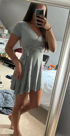 Gray Dress Size M thumbnail 3