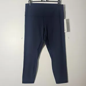 Lululemon Align High-Rise Pant 25"/ / True Navy / Size 14 - LW5CTAS thumbnail 2