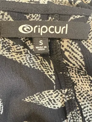 Rip Curl Black and whiteTropical Print Dress thumbnail 6