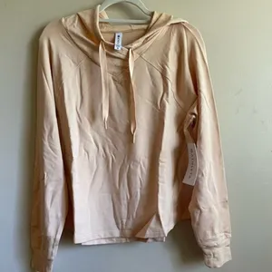 Athleta Boardwalk peach hoodie buttery soft‎ thumbnail 3