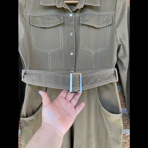 Lioness Jumpsuit “Williamsburg” Coveralls Belted Medium thumbnail 5