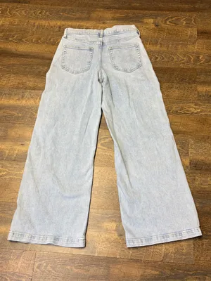 Gap Stride High Rise Wide Leg Jeans Women's 29/8 Light Indigo thumbnail 5