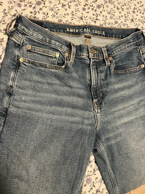 American Eagle Denim Medium Wash Jeans thumbnail 2