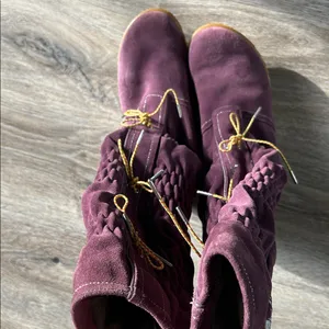 Sorel Forenzy Water Resistant Suede & Wool Lined Winter Boots Size 6 thumbnail 3