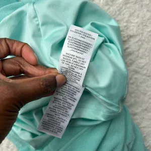 Edikted Turquoise Blue Cowl Neck Skirt Set Size Small thumbnail 13
