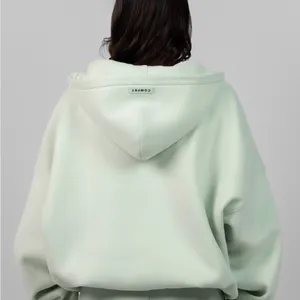 COMFRT Mint Zip-Up Hoodie Unisex thumbnail 4
