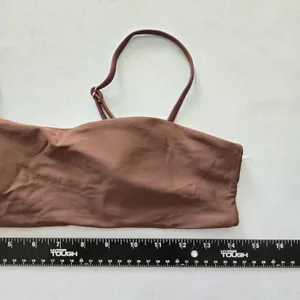 Y2K Coquette Barbie Cottage Brown Mermaid Retro Swimwear Bikini Top Medium‎ thumbnail 7