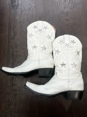 Idyllwiind White Star Accent Western Heeled Boots cowgirl boots thumbnail 7