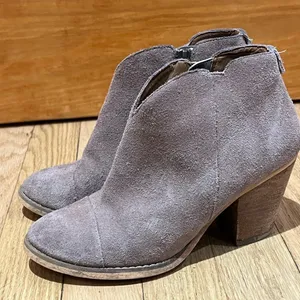 Susina Kayden Lea Ankle Booties Suede Genuine Leather Boots thumbnail 6