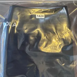 1424 | AUROLA Dream‎ Seamless Scrunch Butt Workout Biker Shorts Black Womens M thumbnail 5