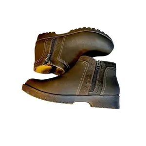 New J sport Women's Jenna Ankle Boots Black With Side Zips Size 8 READ DETAIL thumbnail 4