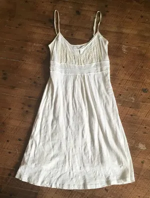 Miss Me cream tank dress thumbnail 1